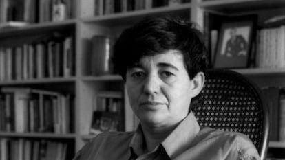 La escritora catalana Ana María Moix, en 1993.