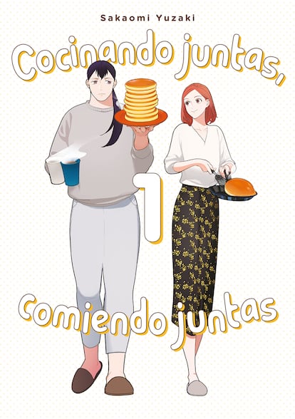 Portada del vol. 1 de 'Cocinando juntas, comiendo juntas', de Sakaomi Yuzaki (Ediciones Tomodomo).