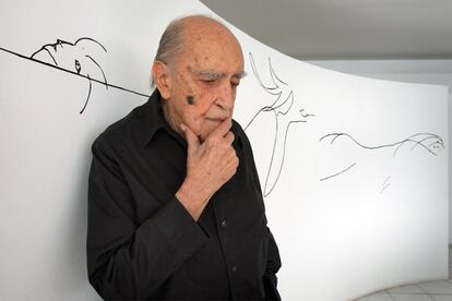 Niemeyer, conserva una pasión inagotable por la vida, "mucho más interesante que la arquitectura"