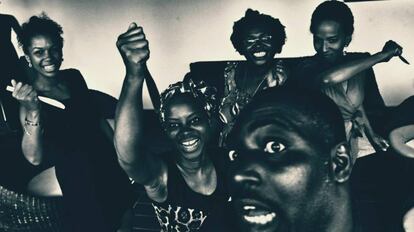 Foto promocional del colectivo marfileño Abidjan Lit.