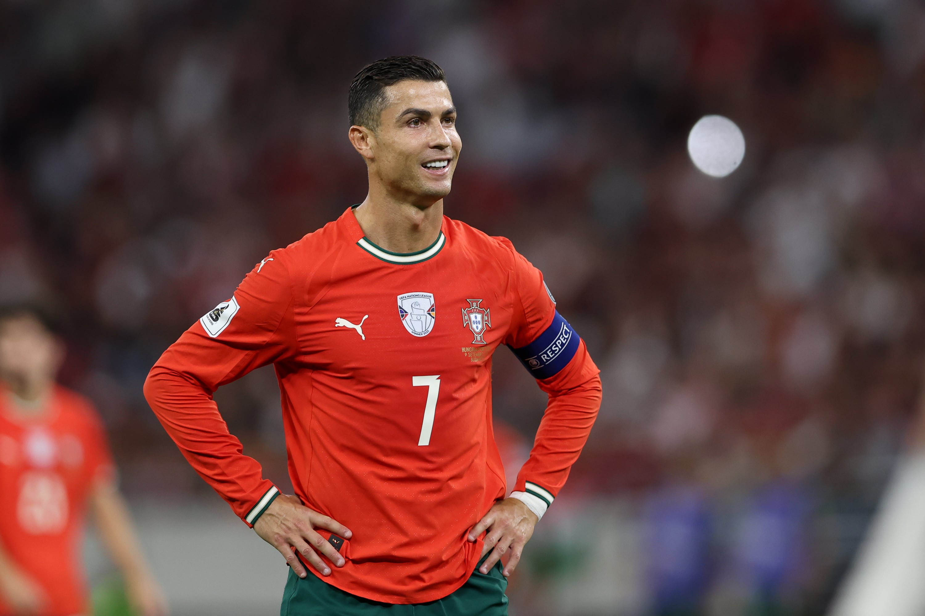 Cristiano Ronaldo, durante un partido con Portugal el mes pasado.  