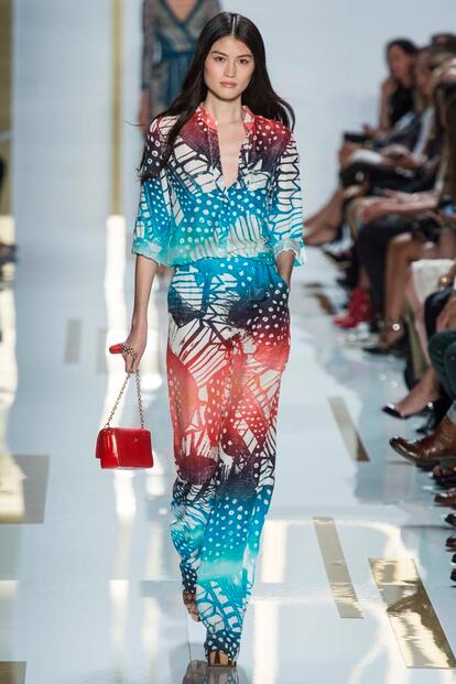 La jungla psicodlica de Diane Von Furstenberg