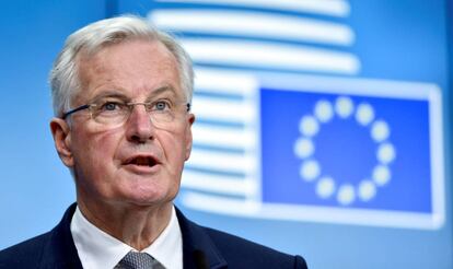 Michel Barnier, en Bruselas el pasado mayo.