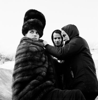 Veruschka, Hokkaido, 1966.