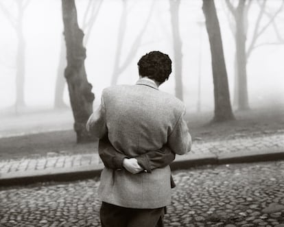 Helsinki, Finlandia, 1983. Fotografía incluida en la muestra 'Miniaturas' de Pentti Sammallahti.