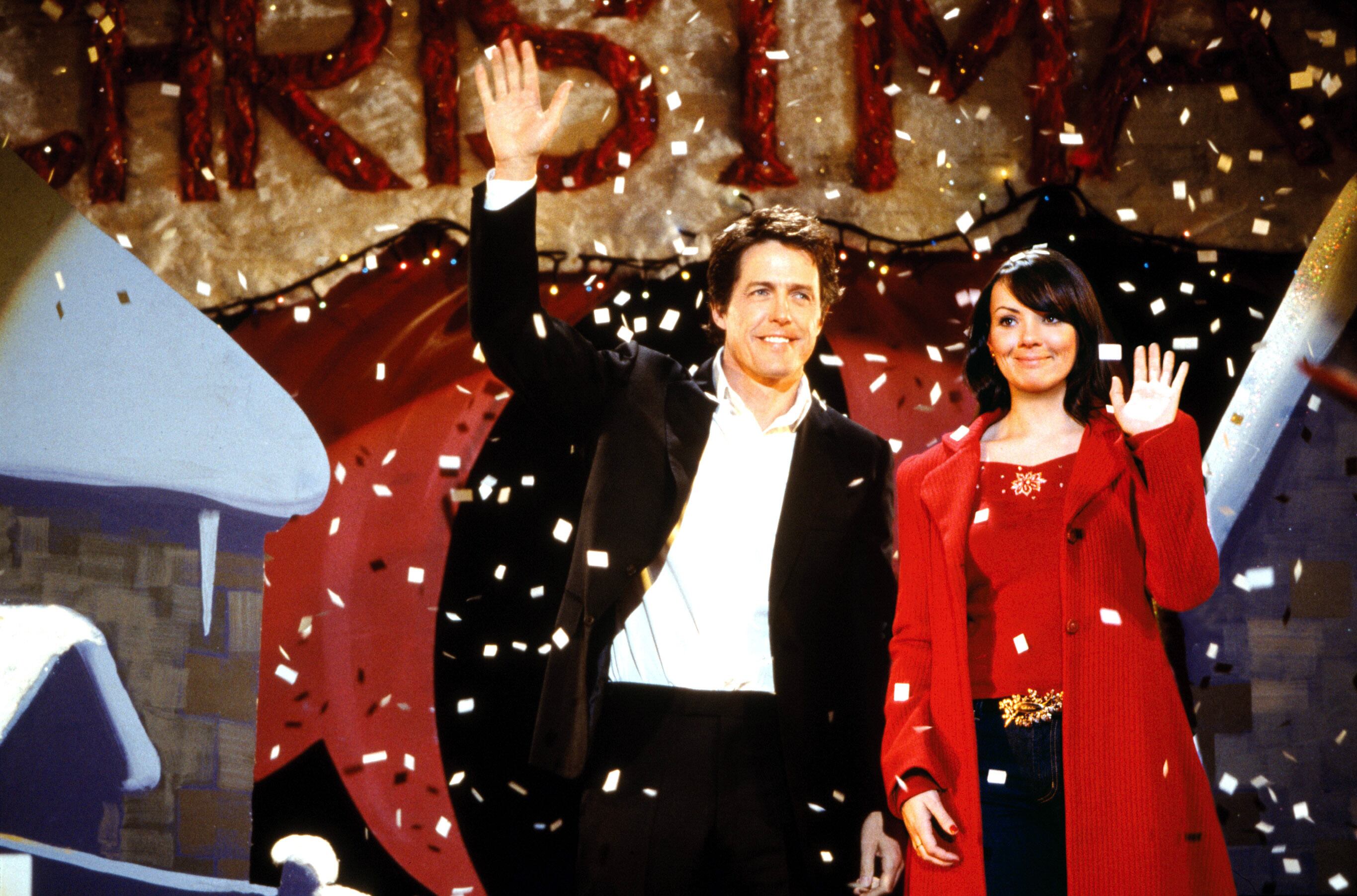 Hugh Grant y Martine McCutcheon en 'Love Actually.