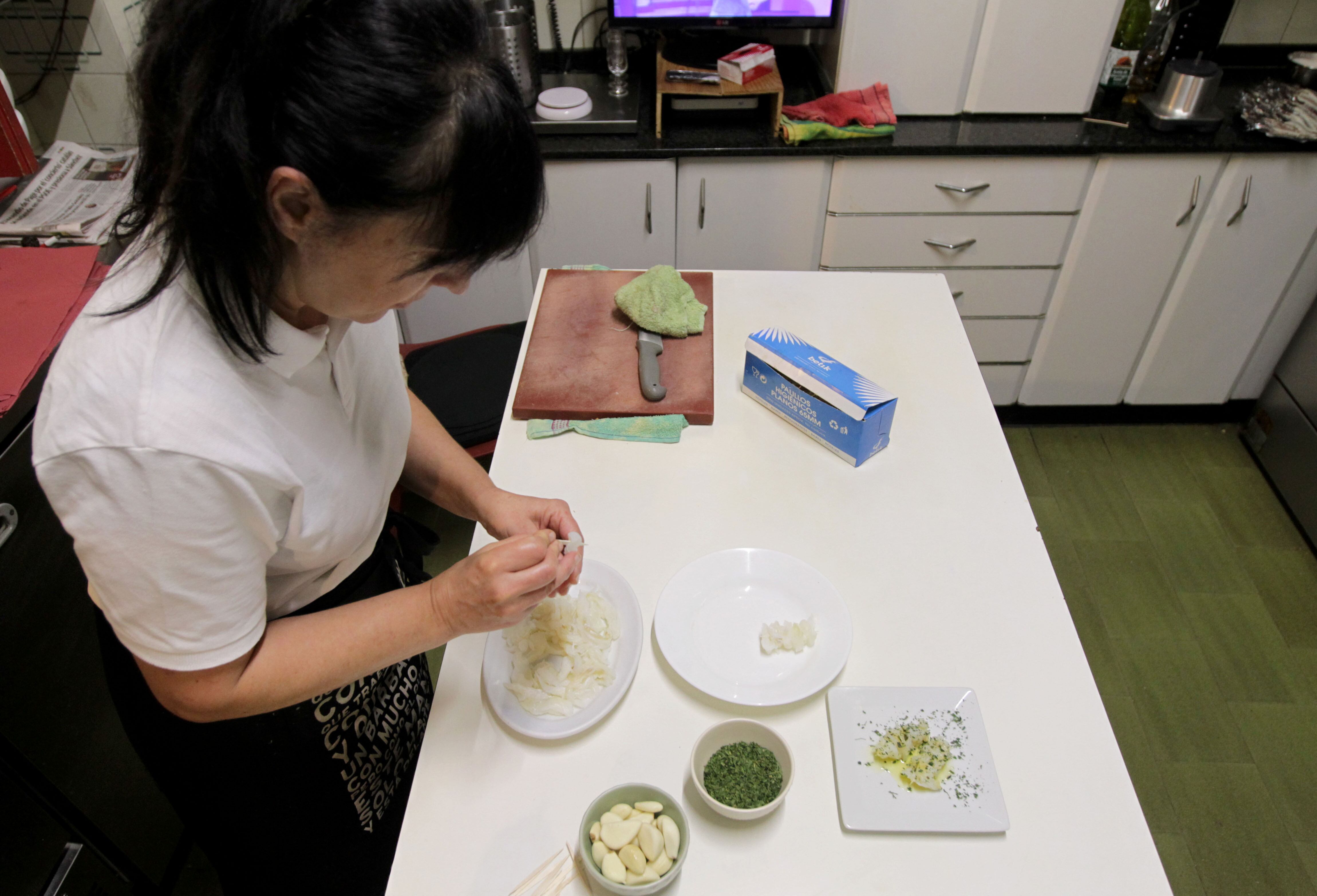 Para la preparación de un plato con 60 unidades del 