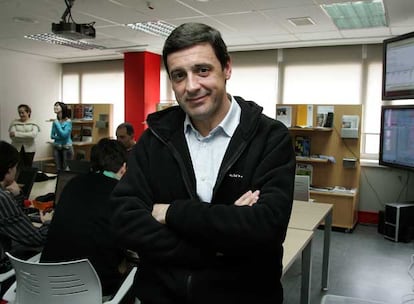 Enrique Martínez, director general del Inteco, en la sede del organismo en León.