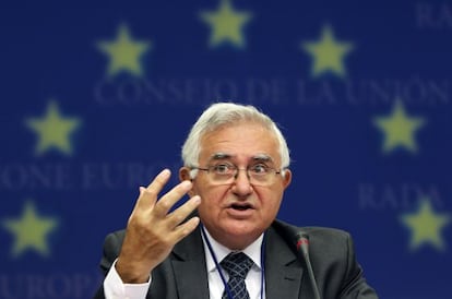 John Dalli, comisario europeo que dimitió en 2012 por presuntas interferencias en la legislación sobre el tabaco