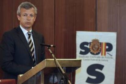 El vicepresidente de la Xunta, Alfonso Rueda.