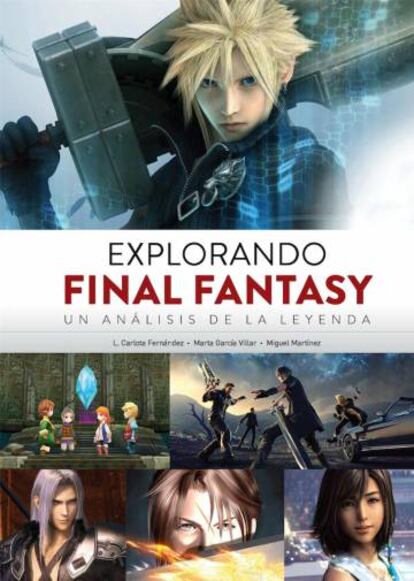 Portada del libro 'Explorando final fantasy' (Diábolo ediciones, 2018).