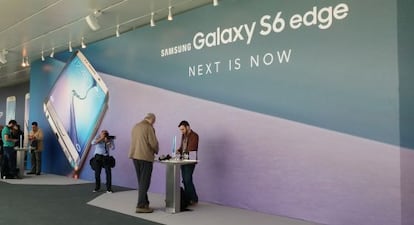 Presentación del Samsung Galaxy S6 en Valencia.