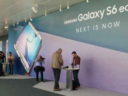 Presentación del Samsung Galaxy S6 en Valencia.
