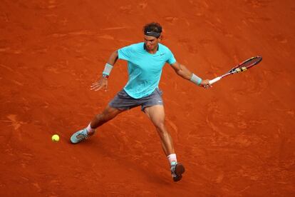 O tenista Rafael Nadal, mais um canhoto famoso