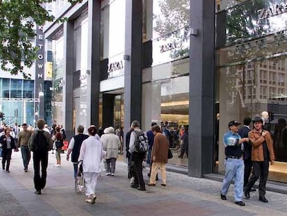 Un establecimiento de la cadena de moda Zara en Luxemburgo.