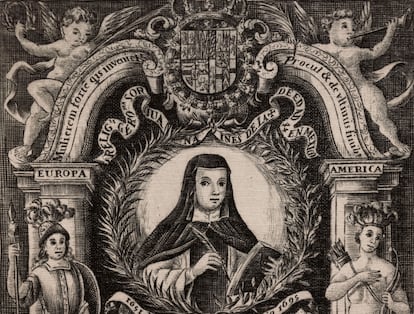 Juana Inés de la Cruz, religiosa mexicana, poeta, dramaturga i filòsofa.