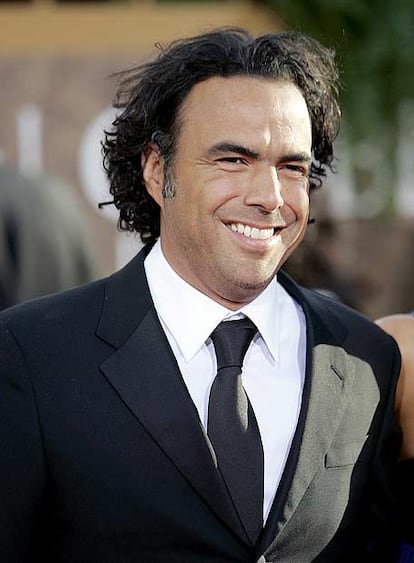 El mexicano Alejandro Gonzlez I?rritu, que compite en la categora de mejor director por su pelcula &#39;Babel&#39; -que acumula siete candidaturas- , llega a la sede de la Asociacin de la Prensa Extranjera en Beverly Hills, donde se celebra la gala de este a?o.