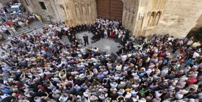 Con Camps presidiendo la vista, el Tribunal de las Aguas celebró ayer su primer juicio después de haber sido declarado Patrimonio Inmaterial de la Humanidad.