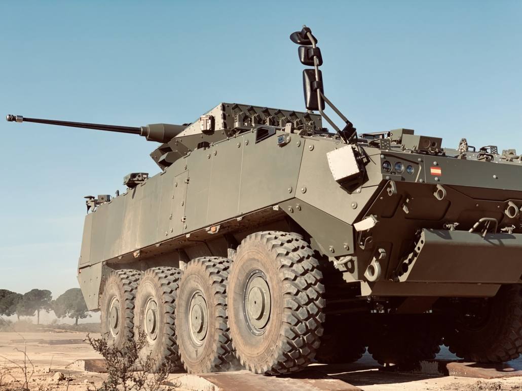 Un VCR 8x8 Dragón de Tess Defence. Imagen cedida por la empresa.