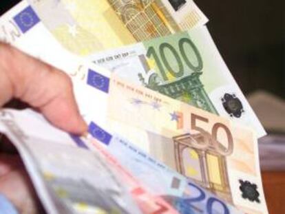 Billetes de euro. EFE/Archivo