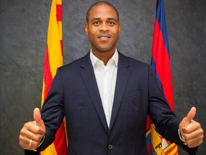 Kluivert, este jueves.