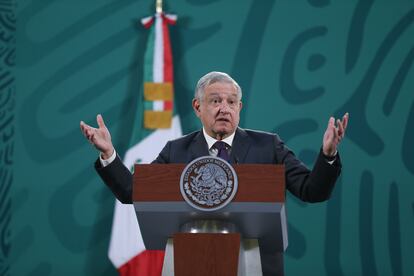 AMLO en conferencia mañanera