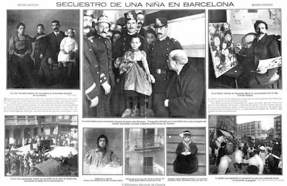 Retall de premsa de l'època sobre el cas d'Enriqueta Martí.