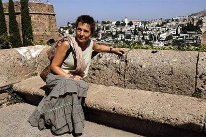 Maria João Pires, en la Alhambra de Granada.