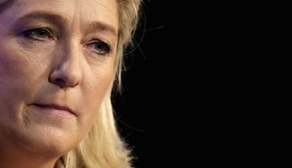 Marine Le Pen, l&iacute;der del ultraderechista Frente Nacional.