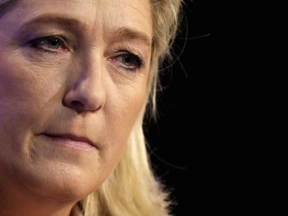 Marine Le Pen, líder del ultraderechista Frente Nacional.