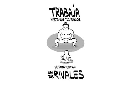 “En el año 2009, la 'Titan Desert' [dura carrera ciclista en la que los participantes recorren etapas en el desierto del Sahara durante varios días] fue reclamo de algunos de los más grandes. Exciclistas profesionales se presentaban en tierra marroquí para disputar la cuarta edición de la prueba. Me alucinaba ver a Olano, Cabestany, Mauri o Heras en la línea de salida de la misma prueba que yo, eso me encantó”, cuenta Ajram. Pero no se obesione. La fórmula de las 8 horas es una buena brújula: 8 horas para dormir, otras 8 para trabajar y 8 horas de ocio.