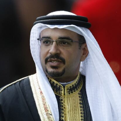 Salman al Jalifa, príncipe heredero.