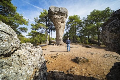 El Tormo Alto, uno de los símbolos de la Ciudad Encantada (Cuenca).