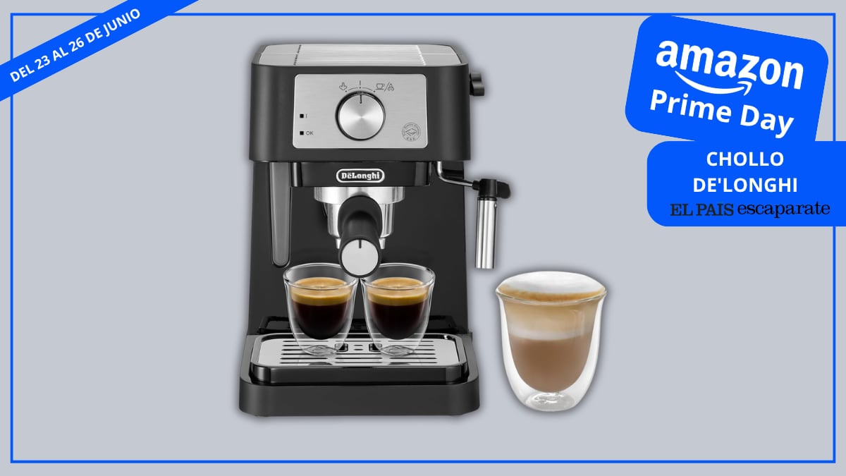 Para cafeteros exigentes: la cafetera de bomba de De'Longhi cae a precio mínimo histórico por Prime Day