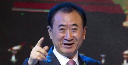 El presidente del grupo Wanda, Wang Jianlin.