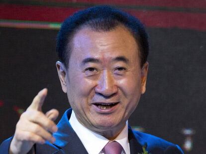 El presidente del grupo Wanda, Wang Jianlin.