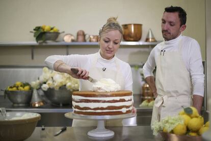 Claire Ptak, encargada de hacer el pastel de la boda.