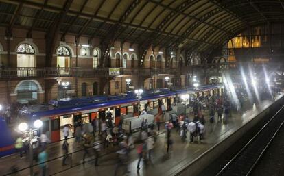 Estação da Luz, na região central de São Paulo.