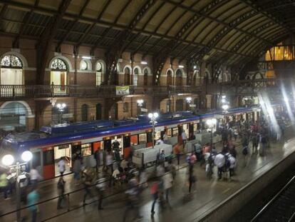 Estação da Luz, na região central de São Paulo.