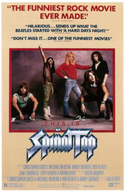 Cartel de la película 'This is Spinal Tap', estrenada en 1984.
