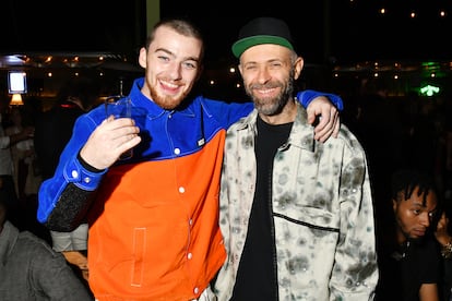 Angus Cloud y Stefano Rosso en Miami, Florida.