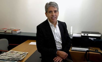El candidato de Democràcia i Llibertat (DiL) para el 20D, Francesc Homs.