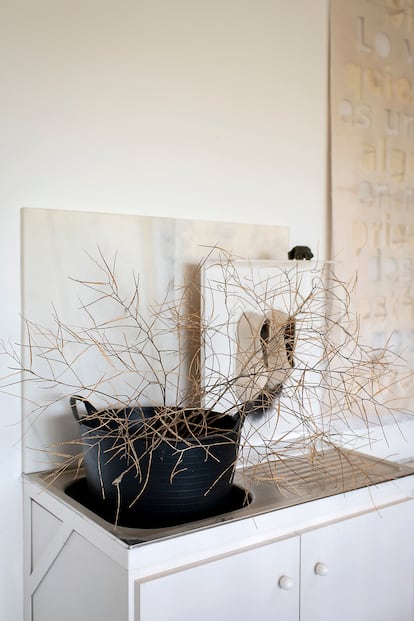 Elementos de la naturaleza en la obra de Lootz.