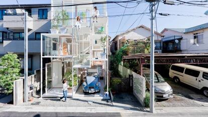 Casa Na de Sou Fujimoto en Tokio (2010).