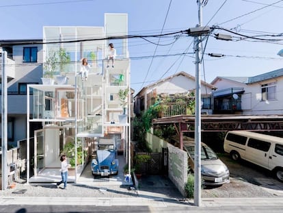 Casa Na de Sou Fujimoto en Tokio (2010).