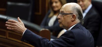 El ministro de Hacienda, Crist&oacute;bal Montoro. 