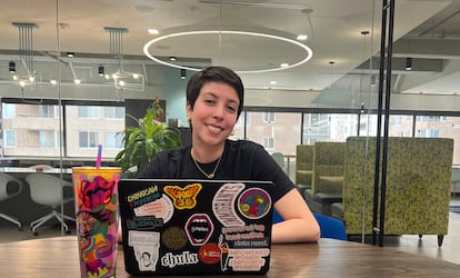 Aurea Bolaños, from Color Latina, at the organization's offices in downtown Denver.