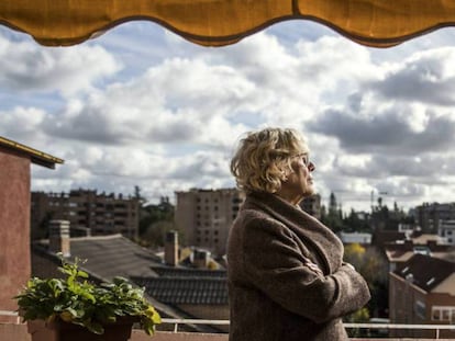 La exalcaldesa de Madrid Manuela Carmena, en su casa el pasado 27 de noviembre.