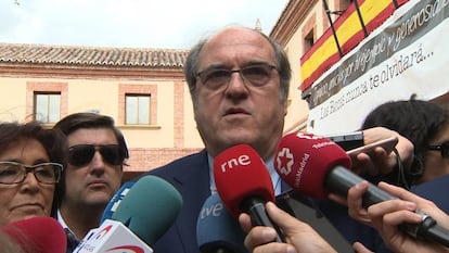 El portavoz del PSOE en la Asamblea de Madrid, Ángel Gabilondo, en una foto de archivo.