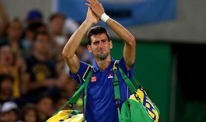 Novak Djokovic

El tenista número 1 del ránking ATP conmovió a todos en su despedida de los Juegos tras caer derrotado en primera ronda ante el argentino Juan Martín del Potro (que sería plata).